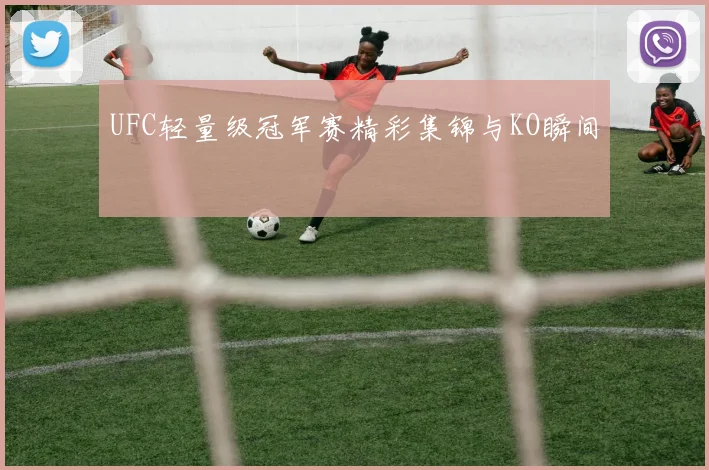 UFC轻量级冠军赛精彩集锦与KO瞬间