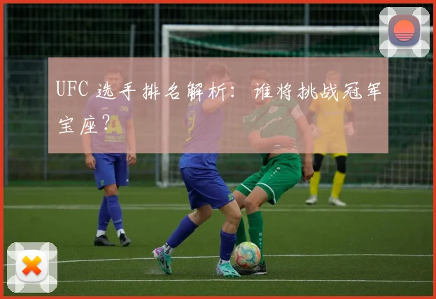 UFC 选手排名解析：谁将挑战冠军宝座？